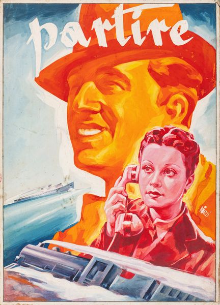 Sandro Biazzi : Partire  - Asta Fumetti: Tavole e Illustrazioni Originali - Associazione Nazionale - Case d'Asta italiane