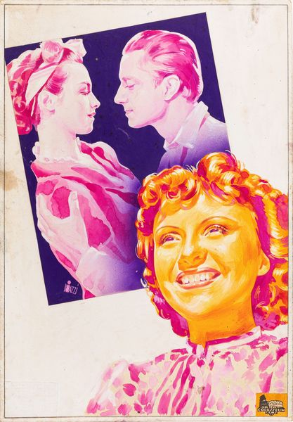 Sandro Biazzi : Ragazze folli (Entre des artistes)  - Asta Fumetti: Tavole e Illustrazioni Originali - Associazione Nazionale - Case d'Asta italiane