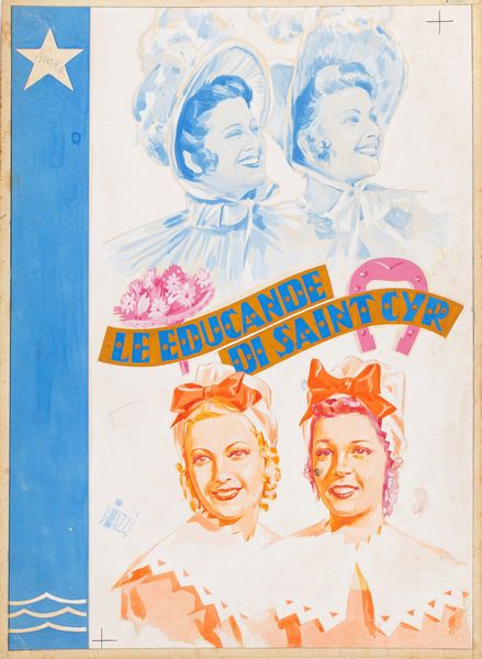 Sandro Biazzi : Le educande di Saint-Cyr  - Asta Fumetti: Tavole e Illustrazioni Originali - Associazione Nazionale - Case d'Asta italiane