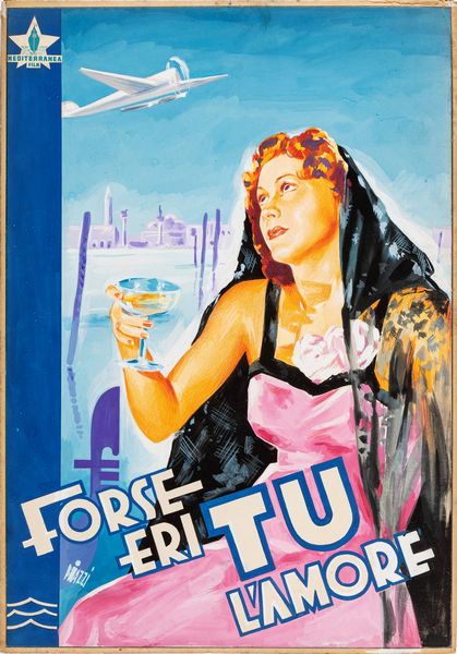 Sandro Biazzi : Forse eri tu l'amore  - Asta Fumetti: Tavole e Illustrazioni Originali - Associazione Nazionale - Case d'Asta italiane