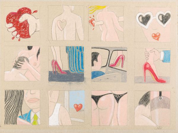 Mojmir Jezek : Questioni di cuore  - Asta Fumetti: Tavole e Illustrazioni Originali - Associazione Nazionale - Case d'Asta italiane