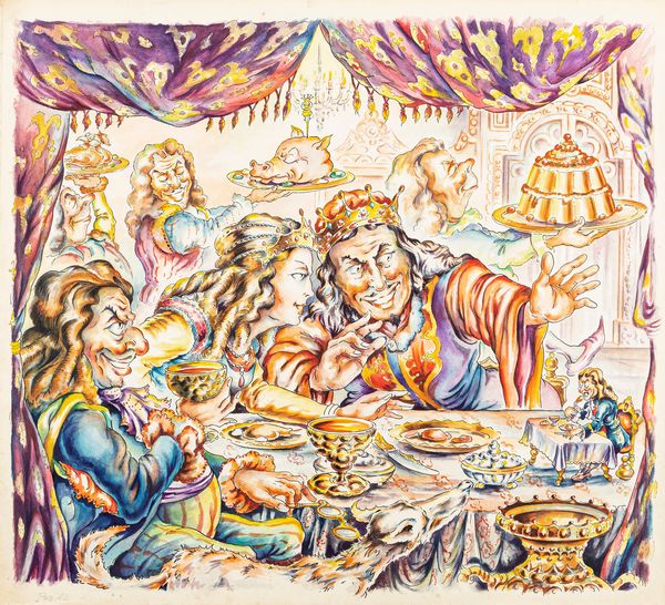 L. Lucchetti : I viaggi di Gulliver  - Asta Fumetti: Tavole e Illustrazioni Originali - Associazione Nazionale - Case d'Asta italiane