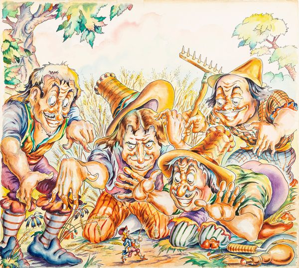 L. Lucchetti : I viaggi di Gulliver  - Asta Fumetti: Tavole e Illustrazioni Originali - Associazione Nazionale - Case d'Asta italiane