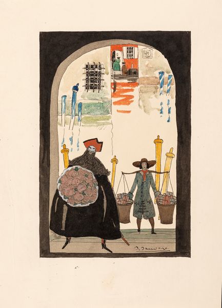 Sylvain Sauvage : Venezia  - Asta Fumetti: Tavole e Illustrazioni Originali - Associazione Nazionale - Case d'Asta italiane