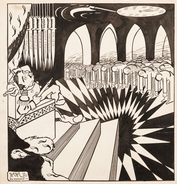 Filiberto Scarpelli : La questione balcanica  - Asta Fumetti: Tavole e Illustrazioni Originali - Associazione Nazionale - Case d'Asta italiane