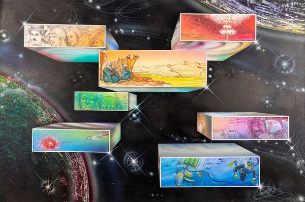 Guido Daniele : Squarci temporali  - Asta Fumetti: Tavole e Illustrazioni Originali - Associazione Nazionale - Case d'Asta italiane