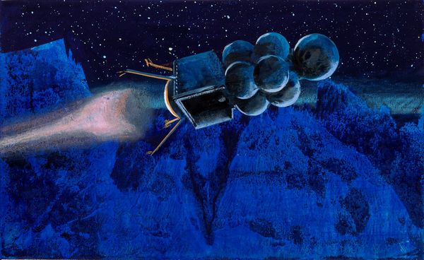 Aldo Di Gennaro : Viaggio nel sistema solare  - Asta Fumetti: Tavole e Illustrazioni Originali - Associazione Nazionale - Case d'Asta italiane