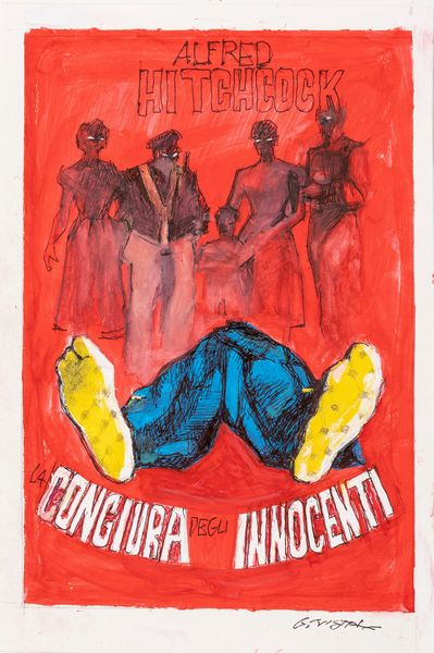 Giuliano Nistri : La congiura degli innocenti (The Trouble with Harry)  - Asta Fumetti: Tavole e Illustrazioni Originali - Associazione Nazionale - Case d'Asta italiane