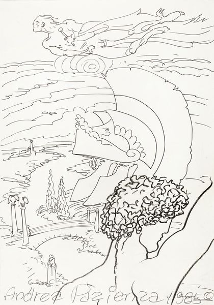 Andrea Pazienza : AmoRoma  - Asta Fumetti: Tavole e Illustrazioni Originali - Associazione Nazionale - Case d'Asta italiane