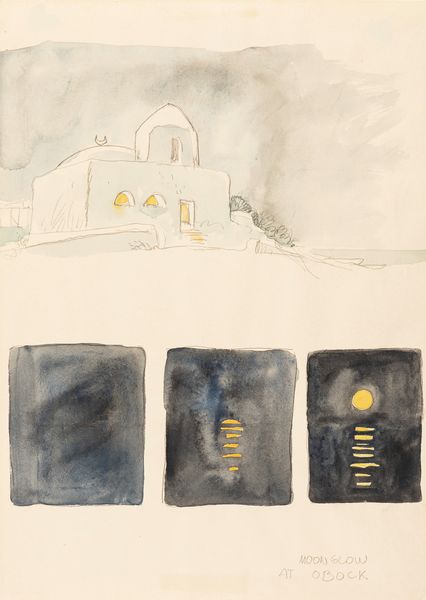 Hugo Pratt : Moon glow at Obock  - Asta Fumetti: Tavole e Illustrazioni Originali - Associazione Nazionale - Case d'Asta italiane