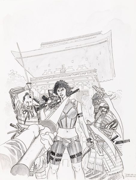 Roberto De Angelis : Agenzia Alfa  - Asta Fumetti: Tavole e Illustrazioni Originali - Associazione Nazionale - Case d'Asta italiane