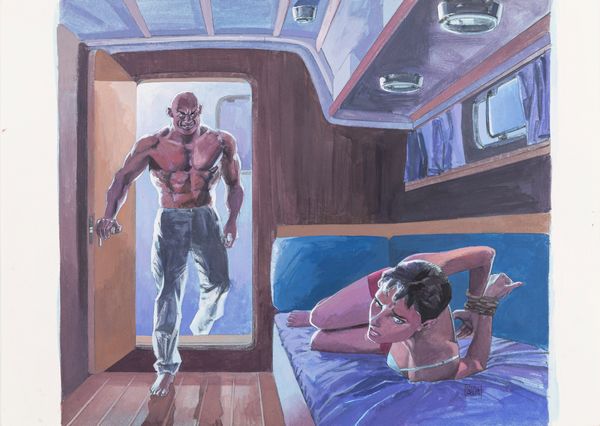 Marco Soldi : Julia - Uomini sull'abisso  - Asta Fumetti: Tavole e Illustrazioni Originali - Associazione Nazionale - Case d'Asta italiane
