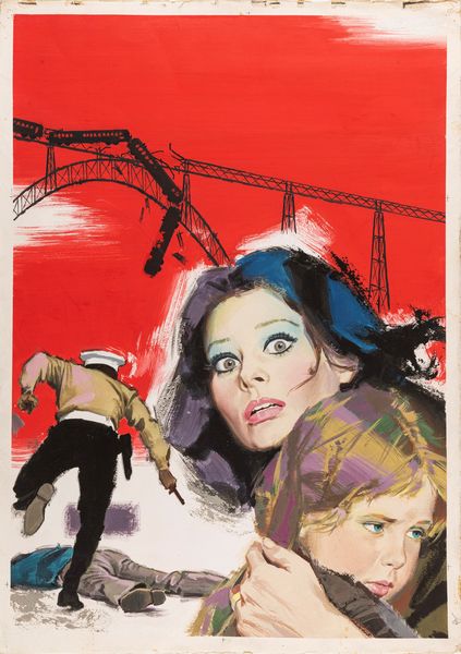 Angelo Cesselon : Cassandra Crossing (The Cassandra Crossing)  - Asta Fumetti: Tavole e Illustrazioni Originali - Associazione Nazionale - Case d'Asta italiane