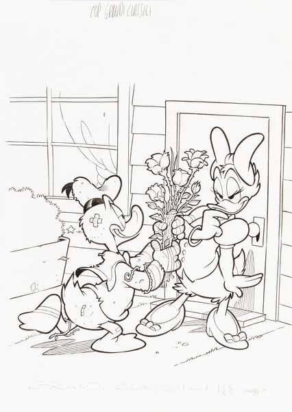 Lorenzo Pastrovicchio : I Grandi Classici Disney 186  - Asta Fumetti: Tavole e Illustrazioni Originali - Associazione Nazionale - Case d'Asta italiane