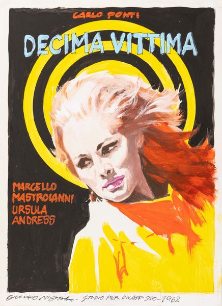 Giuliano Nistri : La decima vittima (Ursula Andress)  - Asta Fumetti: Tavole e Illustrazioni Originali - Associazione Nazionale - Case d'Asta italiane