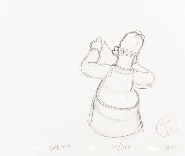 Studio Groening : The Simpson - She of Little Faith  - Asta Fumetti: Tavole e Illustrazioni Originali - Associazione Nazionale - Case d'Asta italiane