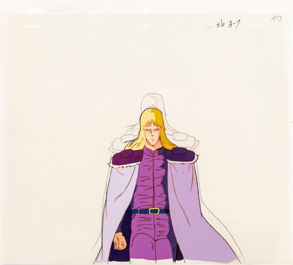 Studio Toei Animation : Fist of the North Star (Ken il guerriero) - Shin  - Asta Fumetti: Tavole e Illustrazioni Originali - Associazione Nazionale - Case d'Asta italiane