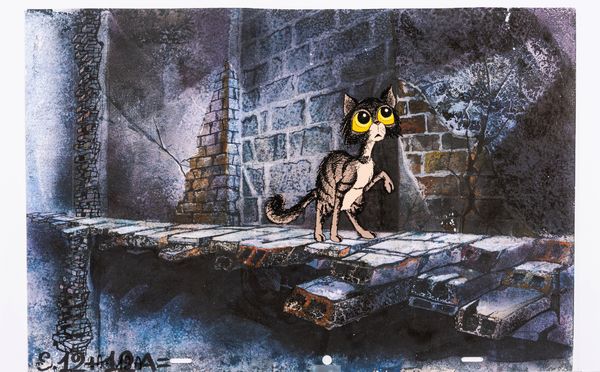 Studio Bozzetto : Allegro non troppo - Valzer triste  - Asta Fumetti: Tavole e Illustrazioni Originali - Associazione Nazionale - Case d'Asta italiane