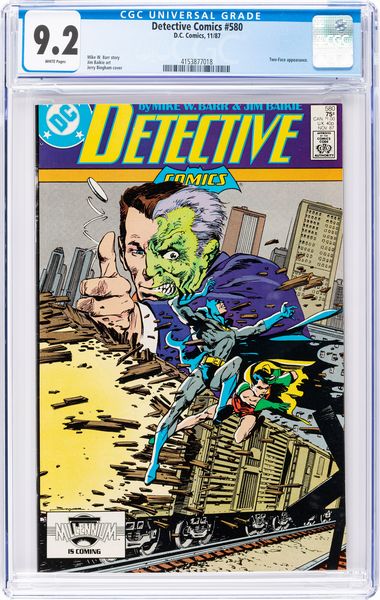 Detective Comics # 580  - Asta Fumetti: Tavole e Illustrazioni Originali - Associazione Nazionale - Case d'Asta italiane