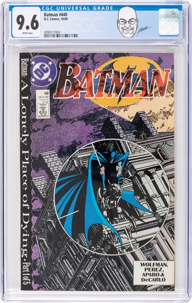 Batman # 440  - Asta Fumetti: Tavole e Illustrazioni Originali - Associazione Nazionale - Case d'Asta italiane