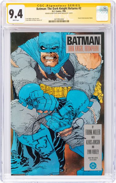 Frank Miller : Batman: The Dark Knight Triumphant (Signature Series)  - Asta Fumetti: Tavole e Illustrazioni Originali - Associazione Nazionale - Case d'Asta italiane