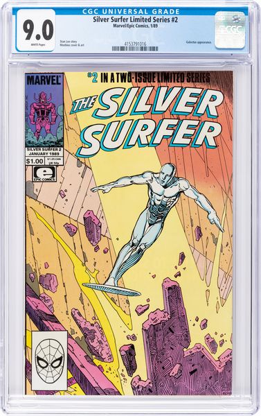 Silver Surfer Limited Series # 2  - Asta Fumetti: Tavole e Illustrazioni Originali - Associazione Nazionale - Case d'Asta italiane