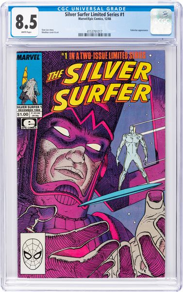 Silver Surfer Limited Series # 1  - Asta Fumetti: Tavole e Illustrazioni Originali - Associazione Nazionale - Case d'Asta italiane