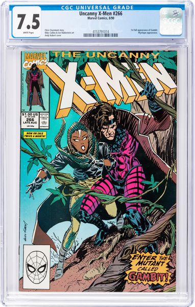 Uncanny X-Men # 266  - Asta Fumetti: Tavole e Illustrazioni Originali - Associazione Nazionale - Case d'Asta italiane