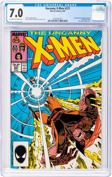 Uncanny X-Men # 221  - Asta Fumetti: Tavole e Illustrazioni Originali - Associazione Nazionale - Case d'Asta italiane
