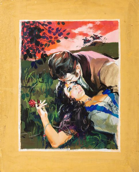 Luigi Martinati : Cavalcata romantica (Par ordre du tsar)  - Asta Fumetti: Tavole e Illustrazioni Originali - Associazione Nazionale - Case d'Asta italiane