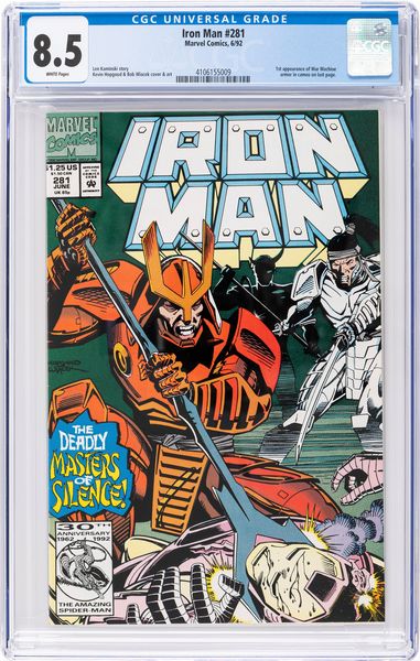 Iron Man # 281  - Asta Fumetti: Tavole e Illustrazioni Originali - Associazione Nazionale - Case d'Asta italiane