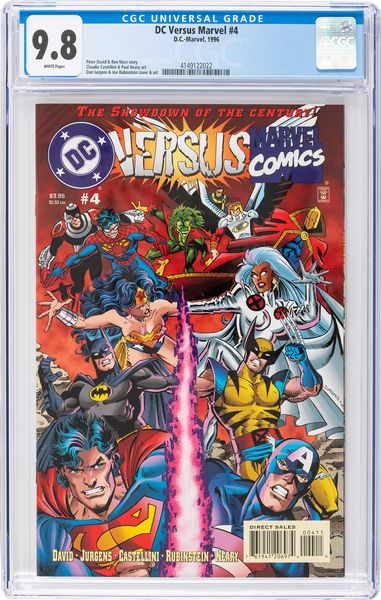 DC Versus Marvel # 4  - Asta Fumetti: Tavole e Illustrazioni Originali - Associazione Nazionale - Case d'Asta italiane