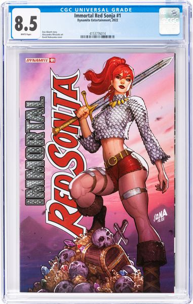 Immortal Red Sonja # 1  - Asta Fumetti: Tavole e Illustrazioni Originali - Associazione Nazionale - Case d'Asta italiane