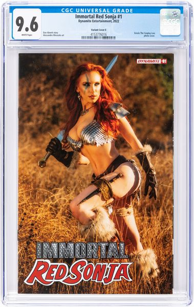 Immortal Red Sonja # 1 (Variant Cover E)  - Asta Fumetti: Tavole e Illustrazioni Originali - Associazione Nazionale - Case d'Asta italiane