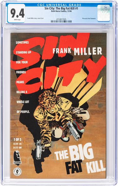 Sin City: The Big Fat Kill # 1  - Asta Fumetti: Tavole e Illustrazioni Originali - Associazione Nazionale - Case d'Asta italiane