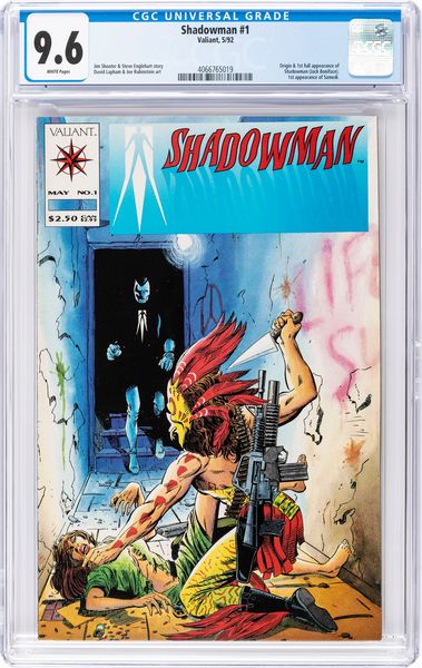 Shadowman # 1  - Asta Fumetti: Tavole e Illustrazioni Originali - Associazione Nazionale - Case d'Asta italiane