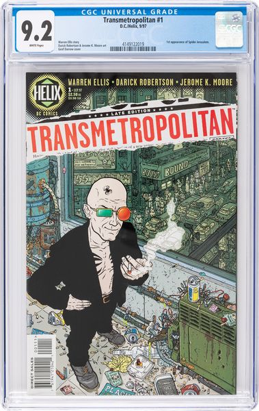 Transmetropolitan # 1  - Asta Fumetti: Tavole e Illustrazioni Originali - Associazione Nazionale - Case d'Asta italiane