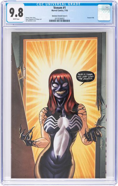 Venom # 1 (Quinones Variant Cover A)  - Asta Fumetti: Tavole e Illustrazioni Originali - Associazione Nazionale - Case d'Asta italiane