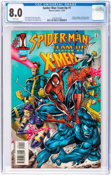 Spider-Man Team-Up # 1  - Asta Fumetti: Tavole e Illustrazioni Originali - Associazione Nazionale - Case d'Asta italiane