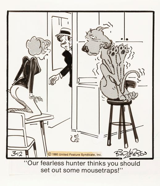 Brad Anderson : Marmaduke  - Asta Fumetti: Tavole e Illustrazioni Originali - Associazione Nazionale - Case d'Asta italiane