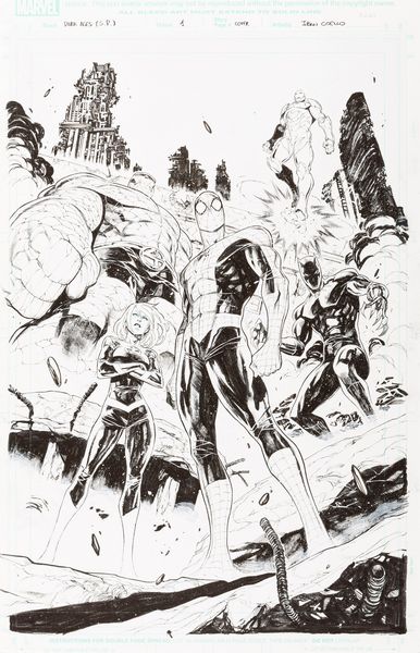 Iban Coello : Dark Ages  - Asta Fumetti: Tavole e Illustrazioni Originali - Associazione Nazionale - Case d'Asta italiane