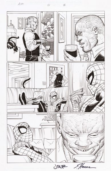 John Romita Jr. : Amazing Spider-Man  - Asta Fumetti: Tavole e Illustrazioni Originali - Associazione Nazionale - Case d'Asta italiane