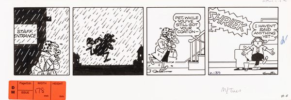 Reg Smythe : Andy Capp  - Asta Fumetti: Tavole e Illustrazioni Originali - Associazione Nazionale - Case d'Asta italiane