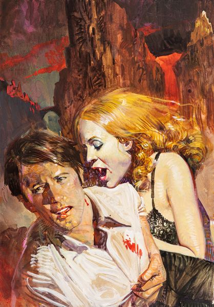 Alessandro Biffignandi : Zora la Vampira - La vampira ha sete  - Asta Fumetti: Tavole e Illustrazioni Originali - Associazione Nazionale - Case d'Asta italiane