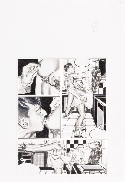 Giovanna Casotto : La Carne e Lo Spirito  - Asta Fumetti: Tavole e Illustrazioni Originali - Associazione Nazionale - Case d'Asta italiane