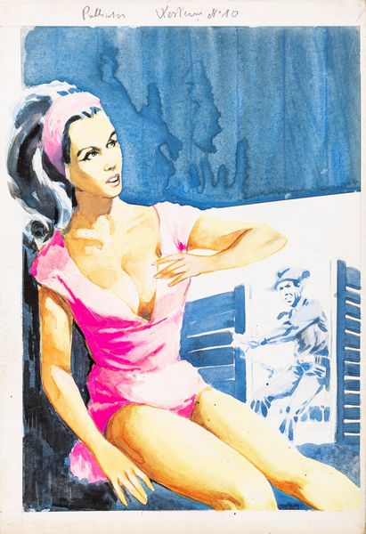 INGAM (Enzo Magni) : Giallo Western: Calamity Jane  - Asta Fumetti: Tavole e Illustrazioni Originali - Associazione Nazionale - Case d'Asta italiane