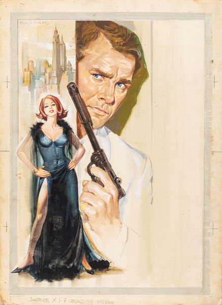 Rodolfo Gasparri : Agente X 1-7 operazione Oceano  - Asta Fumetti: Tavole e Illustrazioni Originali - Associazione Nazionale - Case d'Asta italiane