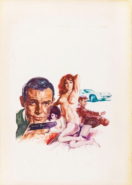 Gianluigi Coppola : James Bond  - Asta Fumetti: Tavole e Illustrazioni Originali - Associazione Nazionale - Case d'Asta italiane