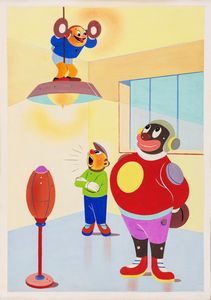 Bizen (Zenobio Baggioli) - Lezione di pugilato