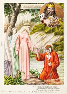 Tancredi Scarpelli - La Divina Commedia - Purgatorio